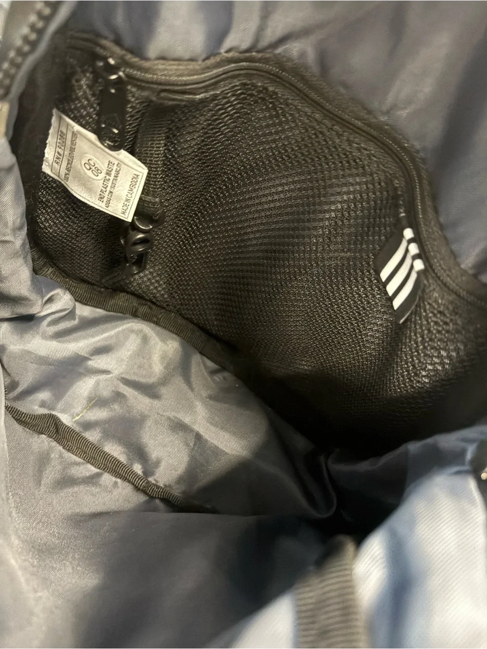 Adidas Unisex Black Compact Backpack